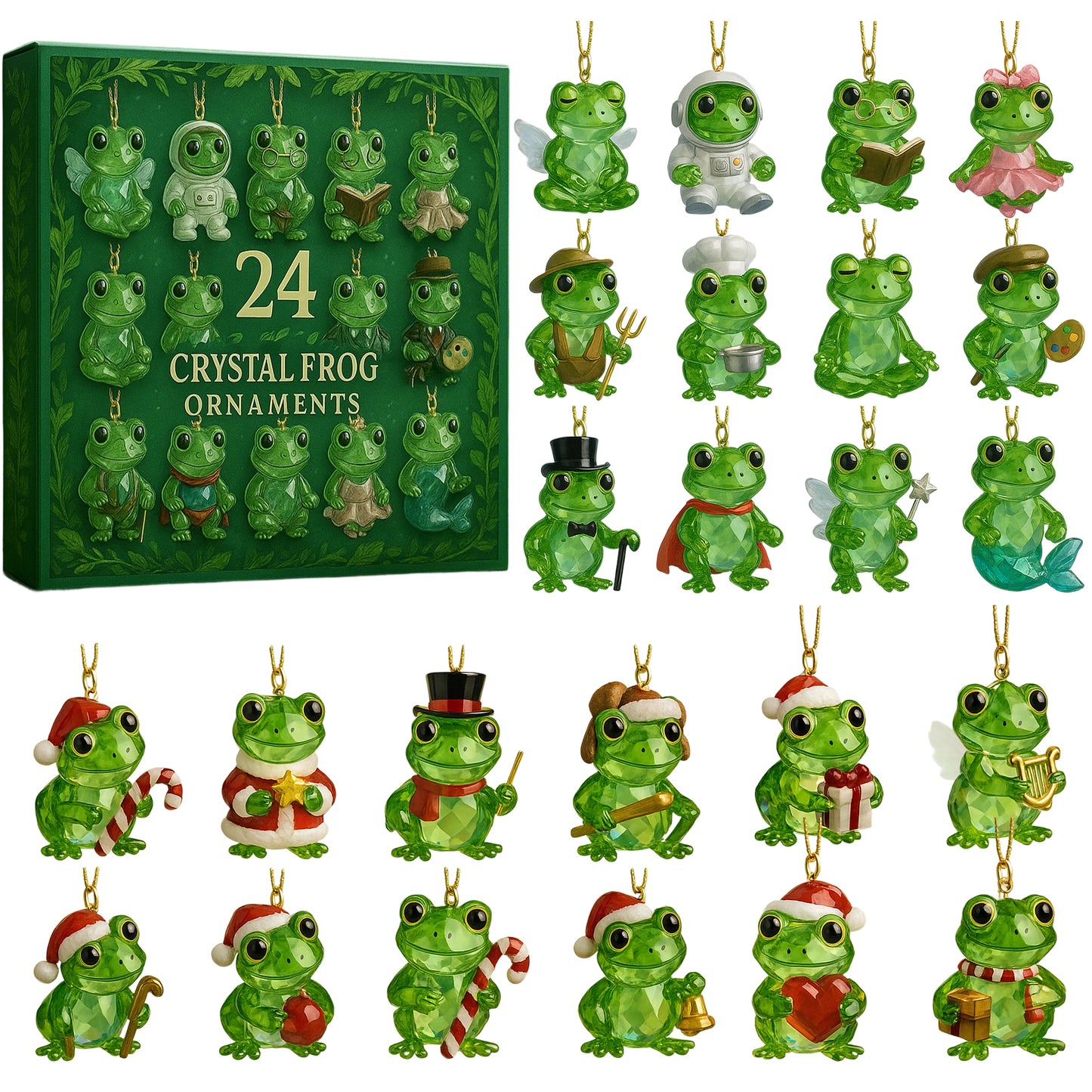 🎄Christmas Sale 49% OFF - Frog Advent Calendar 2025🐸