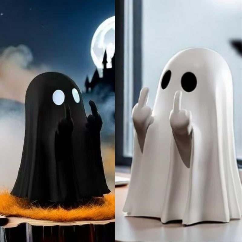 🖕🏻👻Ghost Design Ornament💀🎃Halloween Decoration for Indoor and Porch Decor