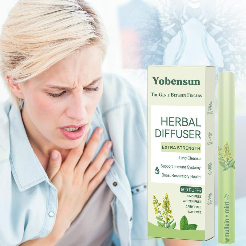 HERBAL DIFFUSER FOR LUNG SUPPORT ๐ฟ & EASIER BREATHING ๐ฌ๏ธ