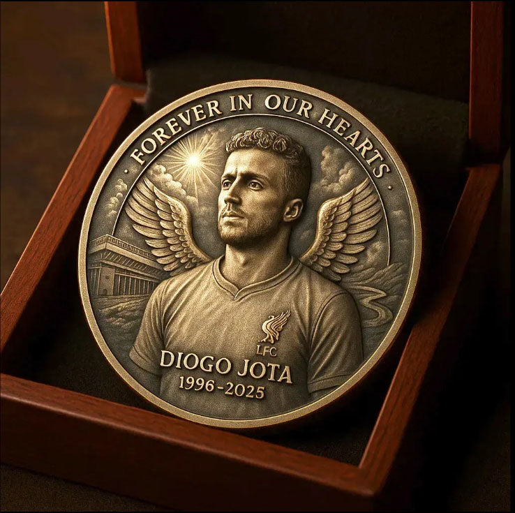Diogo Jota Memorial Coin – Forever in Our Hearts (1996–2025)