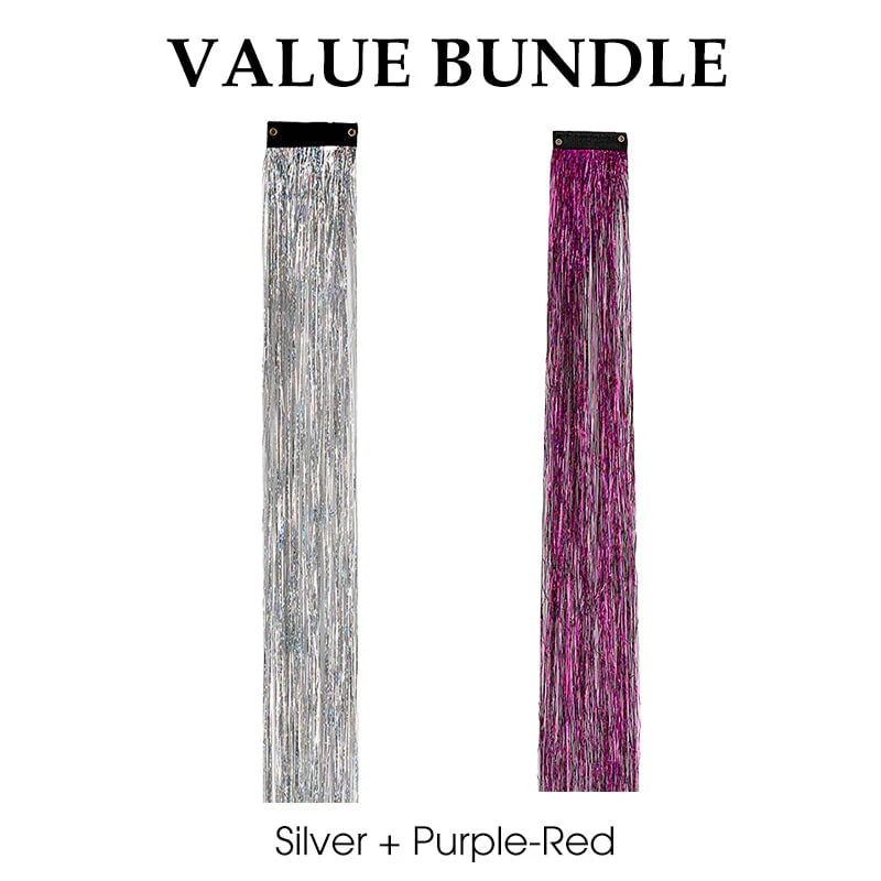 💈Sparkling Clip-in Hair Tinsel (3pcs)