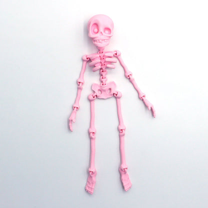 🎃 3D Printed Vintage Skeleton Magnetic Figurine