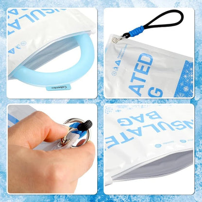❄️Reusable Cooling Neck Ring – Long-Lasting Sweat-Free Relief💧🔥