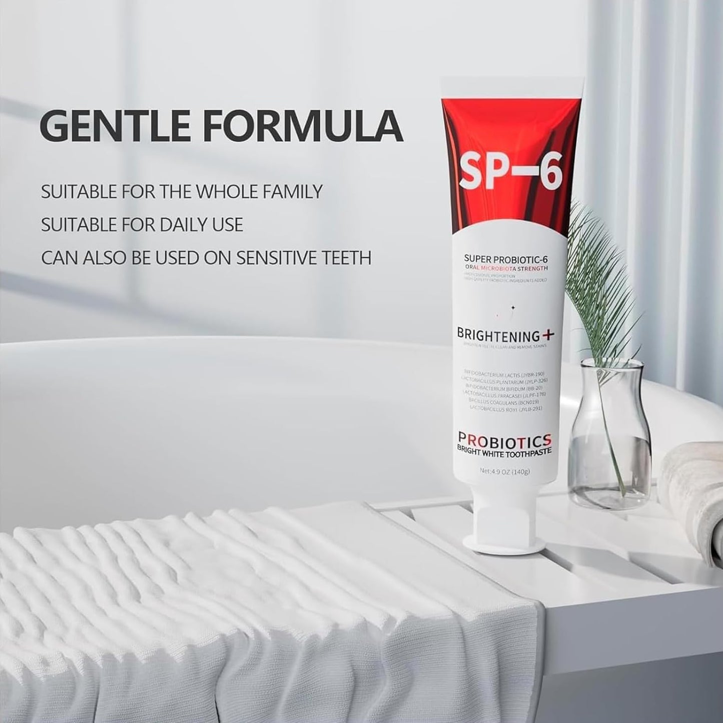 Genuine Authorization Probiotic Intense Brightening SP-6® Toothpaste