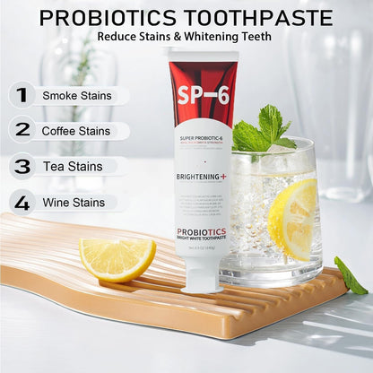 Genuine Authorization Probiotic Intense Brightening SP-6® Toothpaste
