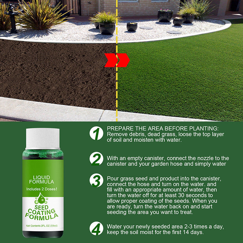 🎉 Hot Sale🌱Lawn Repair & Instant Green Grass Spray