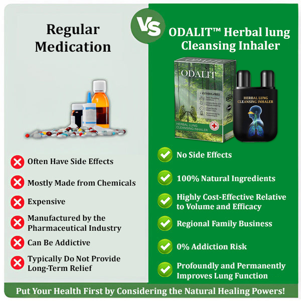 ✅Official Store: ODALIT™ Herbal Lung Cleansing Inhaler
