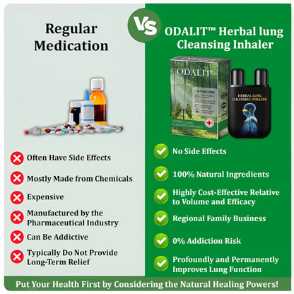 ✅Official Store: ODALIT™ Herbal Lung Cleansing Inhaler