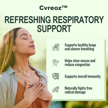 Official Store: Cvreoz™ 𝗠𝘂𝗹𝗹𝗲𝗶𝗻 𝗖𝗹𝗲𝗮𝗿 𝗟𝘂𝗻𝗴 𝗥𝗲𝗽𝗮𝗶𝗿 𝗖𝗿𝗲𝗮𝗺 - American Thoracic Society Endorsed to Support Lung Health👑