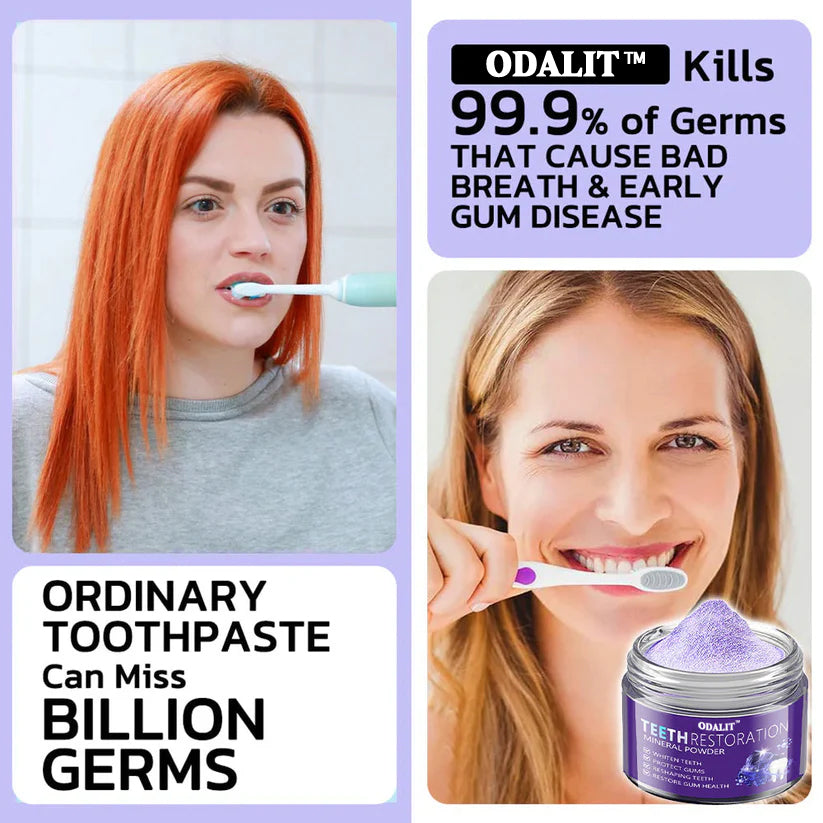 ODALIT™ Teeth Restoration Mineral Powder🦷(🎁Flash Sale - Don’t Miss Out)