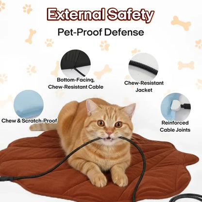 🔥Limited-Time Offer 49% OFF - 🐶 Heated Pet Pad for Dogs & Cats 🐱