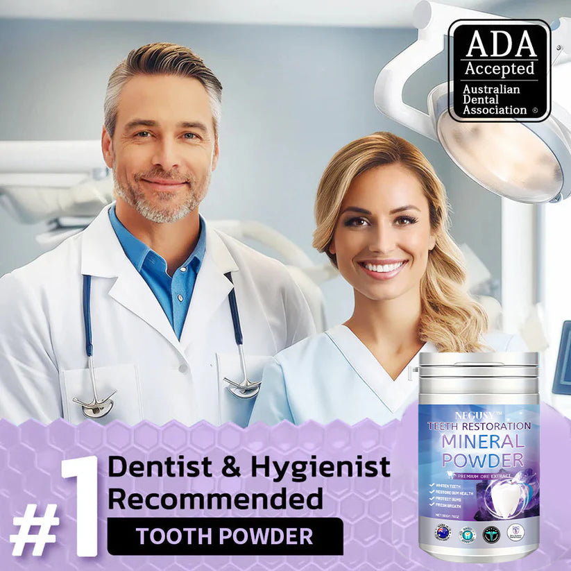 NEGUSY™ Teeth Restoration Mineral Powder🦷(TGA recommended)(🎁Flash Sale - Don’t Miss Out)