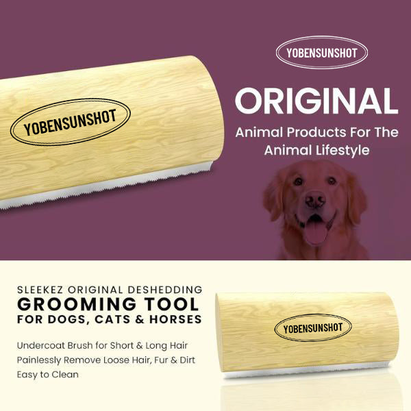 Say Goodbye to Shedding! YOBENSUN Grooming Brush for All Dogs 🐾