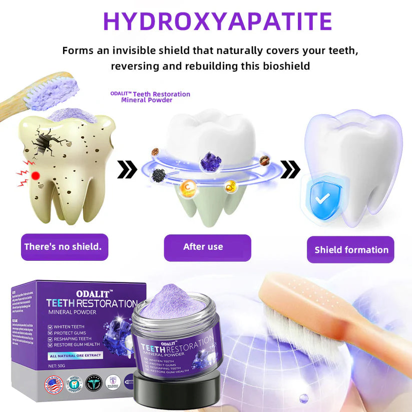 ODALIT™ Teeth Restoration Mineral Powder🦷(🎁Flash Sale - Don’t Miss Out)
