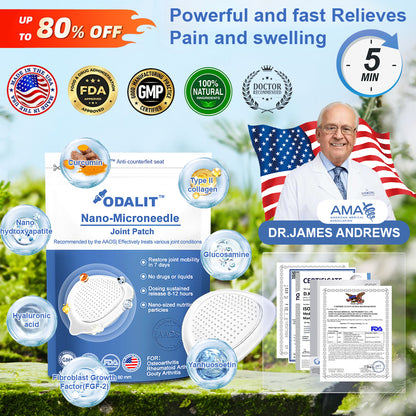 ✅Official Store：👩‍⚕️Recommended by AAOS🦾ODALIT™ Nano-microneedle joint patch
