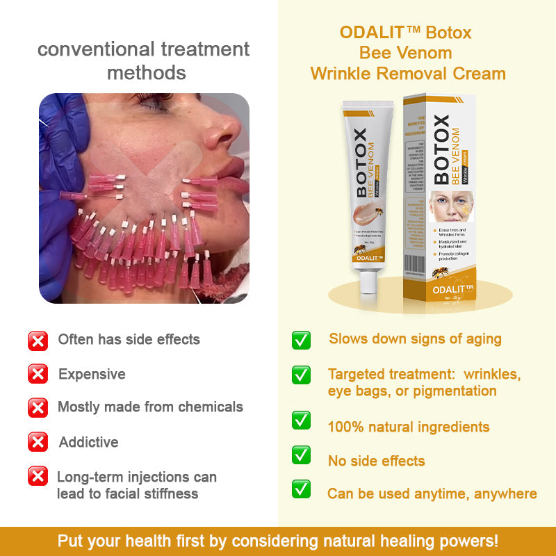 🔥Flash Sale - ODALIT™ Botox Bee Venom Wrinkle Removal Cream🐝