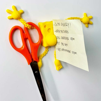 🍍 3D Printed Sponge Baby Series Magnetic Fridge Magnets🐙