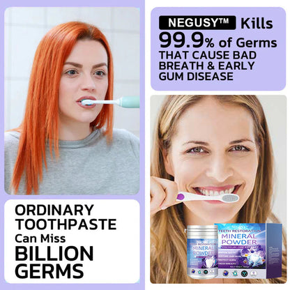 NEGUSY™ Teeth Restoration Mineral Powder🦷(TGA recommended)(🎁Flash Sale - Don’t Miss Out)