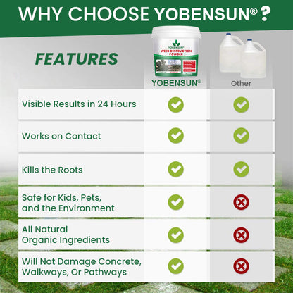 YOBENSUN® Weed Destruction Powder
