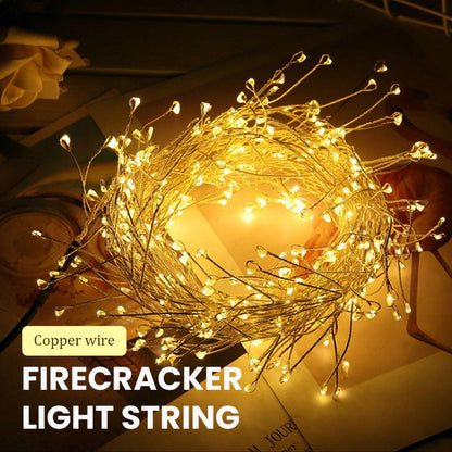 🎄Copper Wire Firecracker Light String