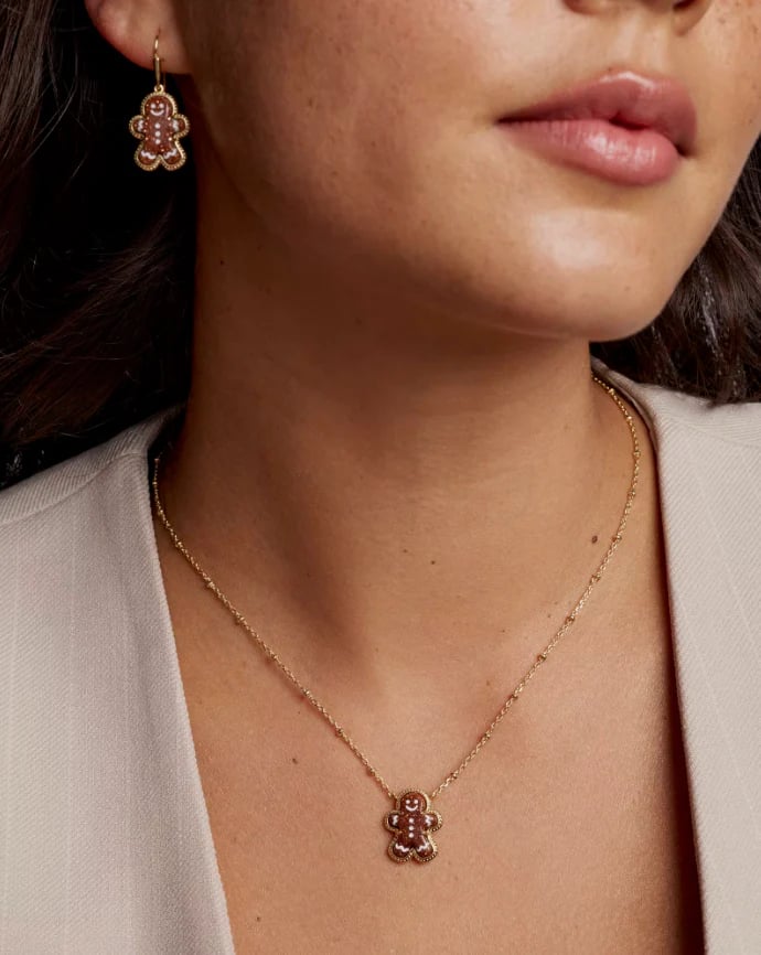 🔥Last Day 49% OFF - 🎁Gold Christmas Short Pendant Necklace