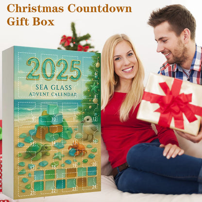 🎁🎄2025 Ocean Glass Christmas Tree Advent Calendar