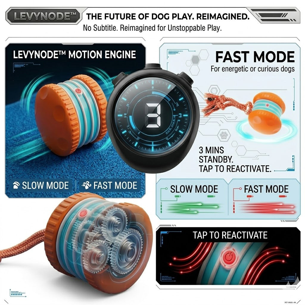 🐶The LEVYNODE™ – Keep Your Pet Relaxed, Happy & Content