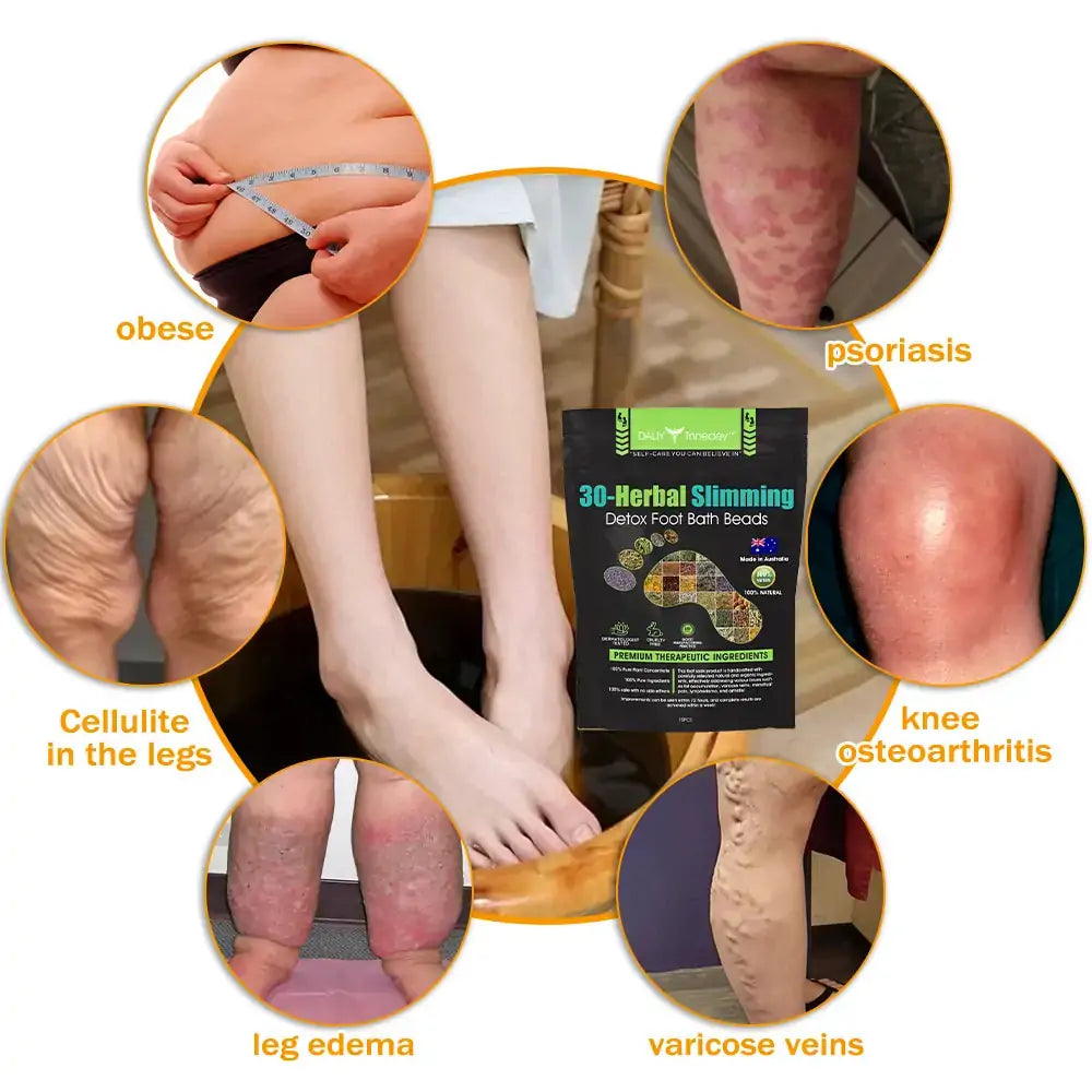 JEREMYTIS™ 30 Herbal Firming Slimming & Detox Foot Bath Beads 🌿