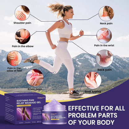 ODALIT™ Turmeric & Emu Oil Arthritis Soothing Pain Relief Massage Gel