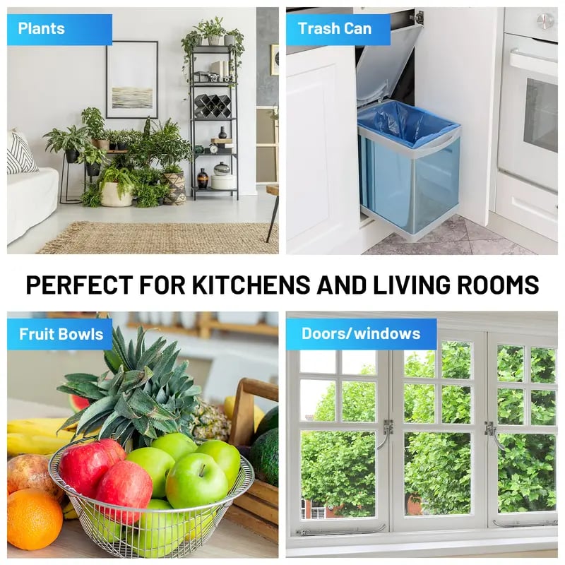 Fruit Fly Traps for Indoors,Gnat Traps for House Indoor Plug-in Light for Flies