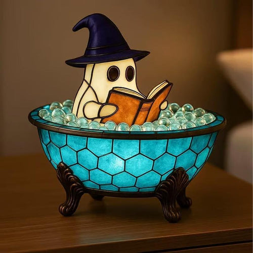 🔥Ready For Halloween :60% OFF!👻 3D Physical Ghost Bubble Bath Lamp