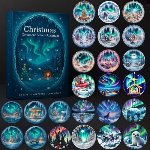 🐻Aurora Borealis Ornament Advent Calendar❄️