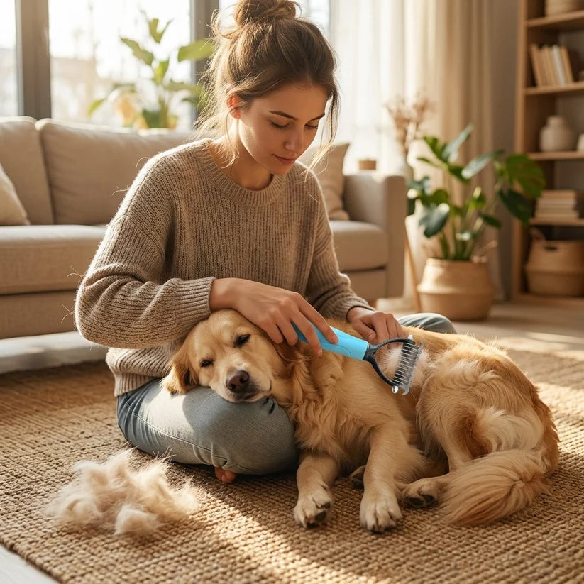 Pet Grooming Tool, Universal Detangling Comb for Dogs and Cats