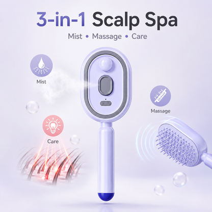 ✨The 3-in-1 Frizz-Free Nano-Mist Cushion Brush