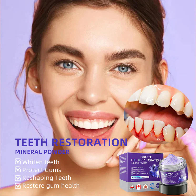 ODALIT™ Teeth Restoration Mineral Powder🦷(🎁Flash Sale - Don’t Miss Out)
