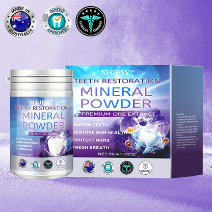 NEGUSY™ Teeth Restoration Mineral Powder🦷(TGA recommended)(🎁Flash Sale - Don’t Miss Out)