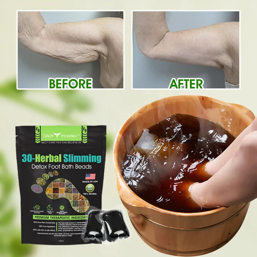 JEREMYTIS™ 30 Herbal Firming Slimming & Detox Foot Bath Beads 🌿
