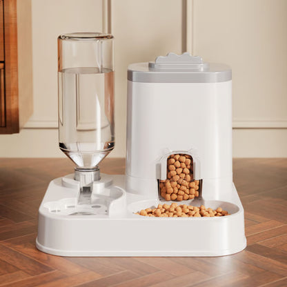 🔥Last Day 50% OFF - Large Capacity Automatic Cat Feeder and Water Dispenser