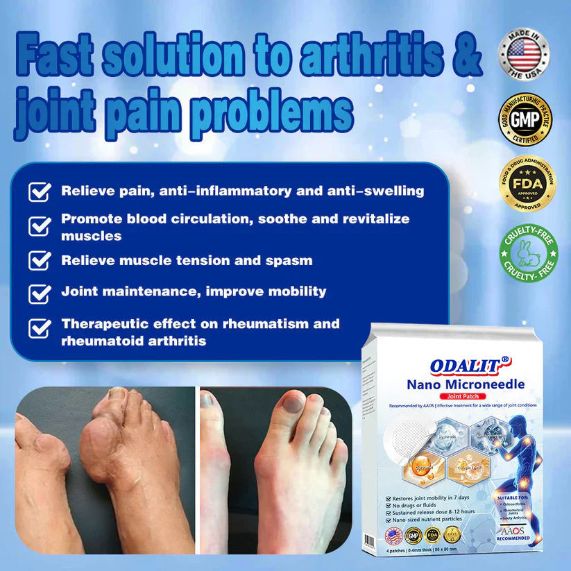 🔥80% OFF - Official Flagship Store: ODALIT™ Nano Microneedle Joint Patch