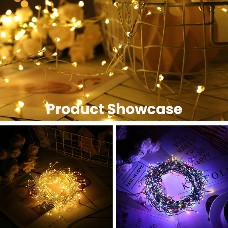 🎄Copper Wire Firecracker Light String