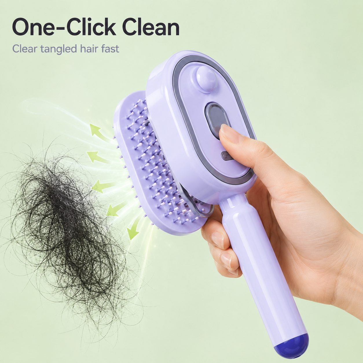 ✨The 3-in-1 Frizz-Free Nano-Mist Cushion Brush