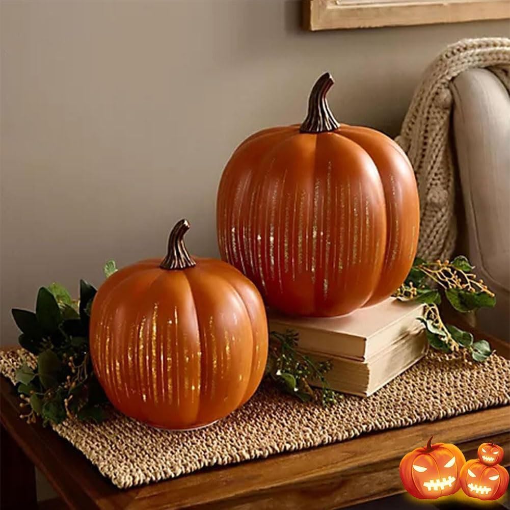 🎃Twinkle Light Pumpkins