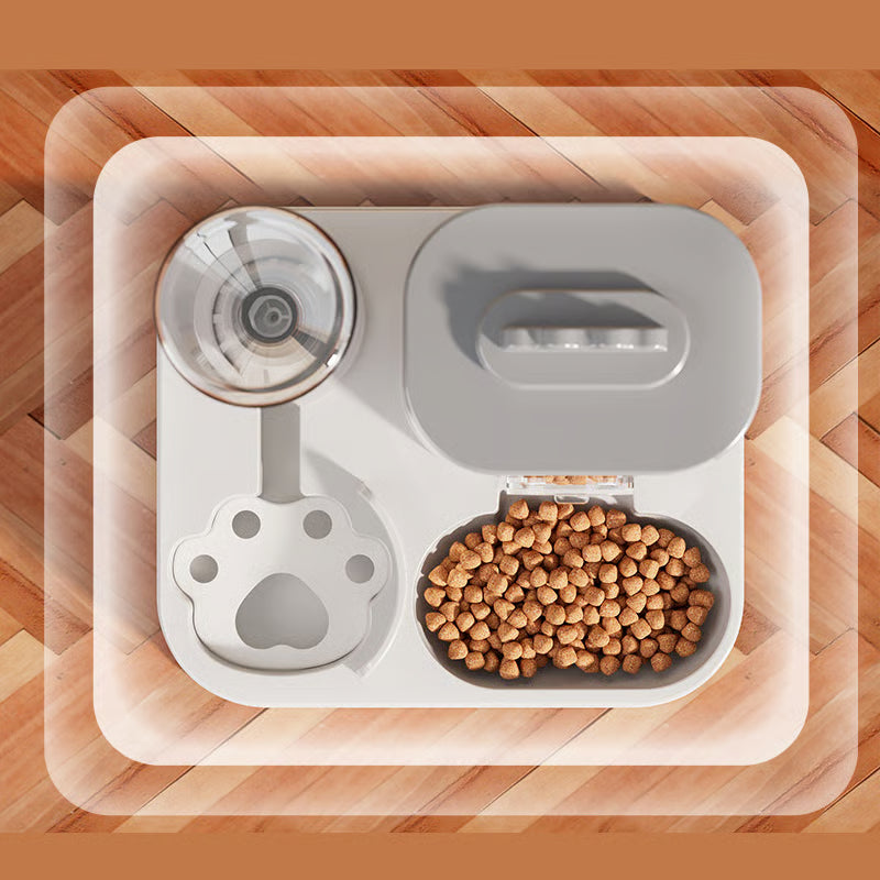 🔥Last Day 50% OFF - Large Capacity Automatic Cat Feeder and Water Dispenser