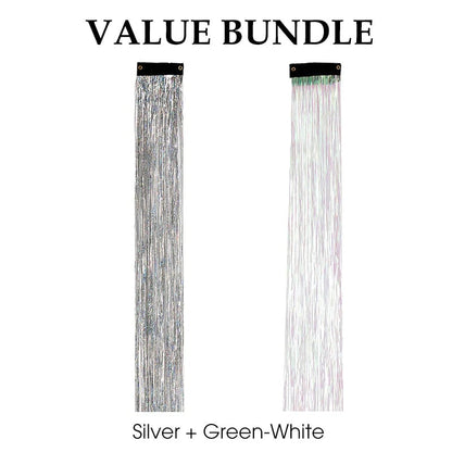 💈Sparkling Clip-in Hair Tinsel (3pcs)