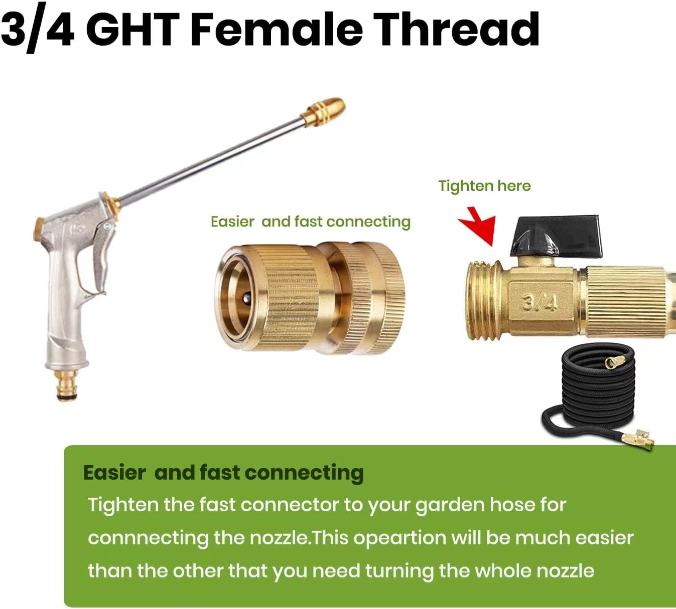 🏆Flash Sale⚡ 50K+ SOLD! Almost Gone-💥✨🔥Garden Hose Nozzle,Best gifts