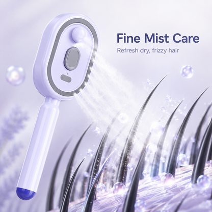 ✨The 3-in-1 Frizz-Free Nano-Mist Cushion Brush