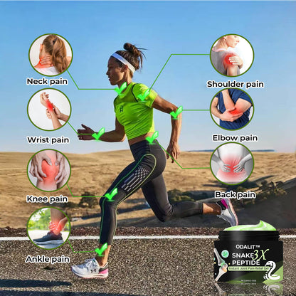 🔥ODALIT™ SNAKE PEPTIDE 3X Instant Joint Pain Relief Gel 🐍💎