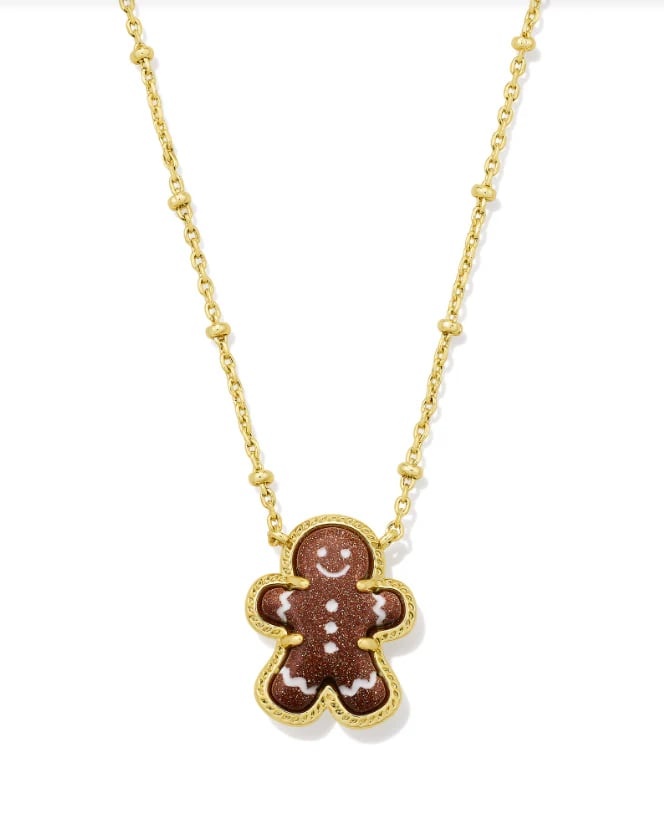 🔥Last Day 49% OFF - 🎁Gold Christmas Short Pendant Necklace