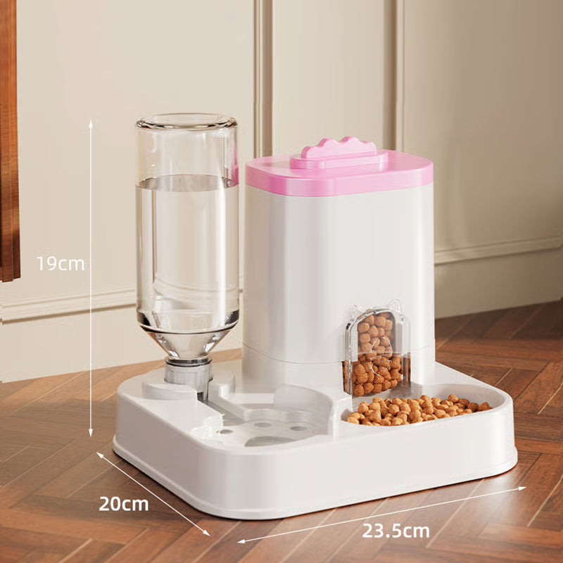 🔥Last Day 50% OFF - Large Capacity Automatic Cat Feeder and Water Dispenser