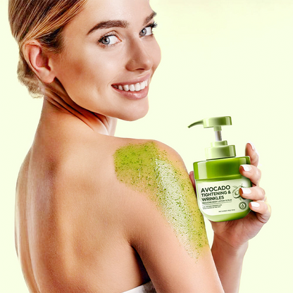 Avocado Tightening & Wrinkles Reducing Body Lotion Scrub (CDA Recommended)